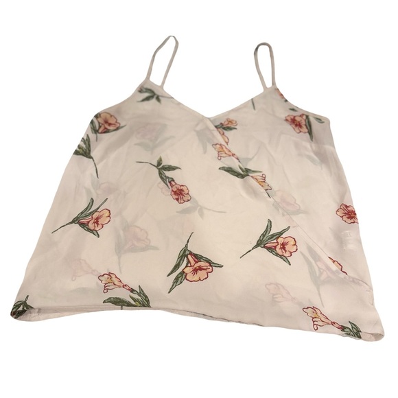 Forever 21 White Floral Camisole - Picture 2 of 5